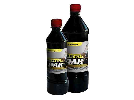 Лак битумный-577 4,0л (3,5кг) ТМ ЗАПРОЖ АВТО БИТ ХИМ Solmir Киев