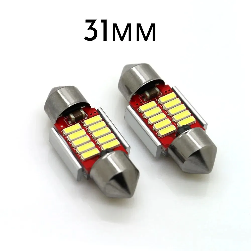 Лампа LED 31мм 10 SMD Canbus, белый свет для авто Киев - изображение 1