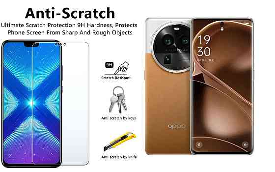 Захисне скло NeoGlass для OPPO Find X6, Find X6 Pro – надпрозоре та стійке Київ