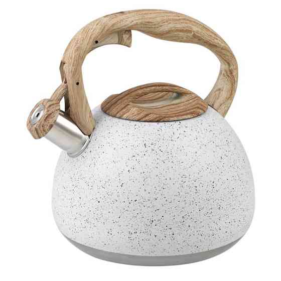 Міцний чайник зі свистком для кухні Unique UN-5306 2.7л, Чайник газовий нержавіюча сталь LF-51 Київ