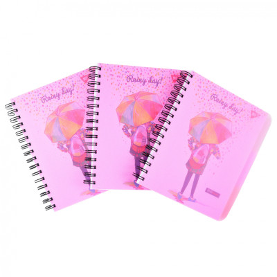 Блокнот Yes А5 Rainy day 144 листа пластиковая обложка (681968) Винница - изображение 2