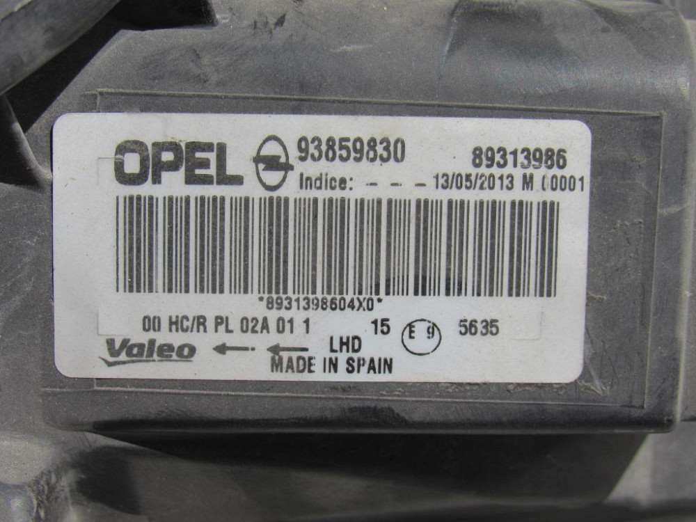 Фара права Opel Vivaro 2007-2013 Ковель - изображение 3