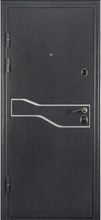 Дверь входная Даримаг Версаль Антик серебро / ПВХ Серая 860х2050 мм Киев