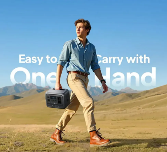 Зарядная станция Bluetti Premium 100 V2 2000Вт 1024 Вт/ч Черный Винница