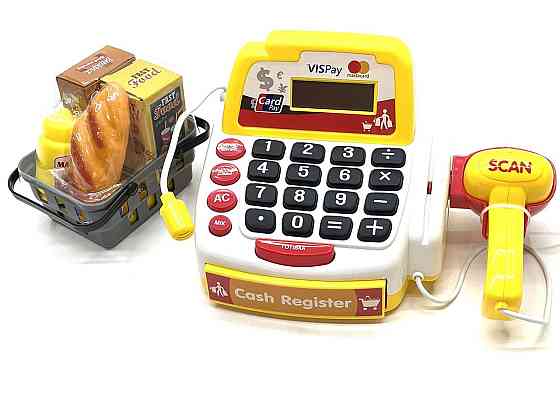 Касовий апарат Limo Toy ігровий набір 17 предметів Жовтий (M 4392 I UA) Чернігів