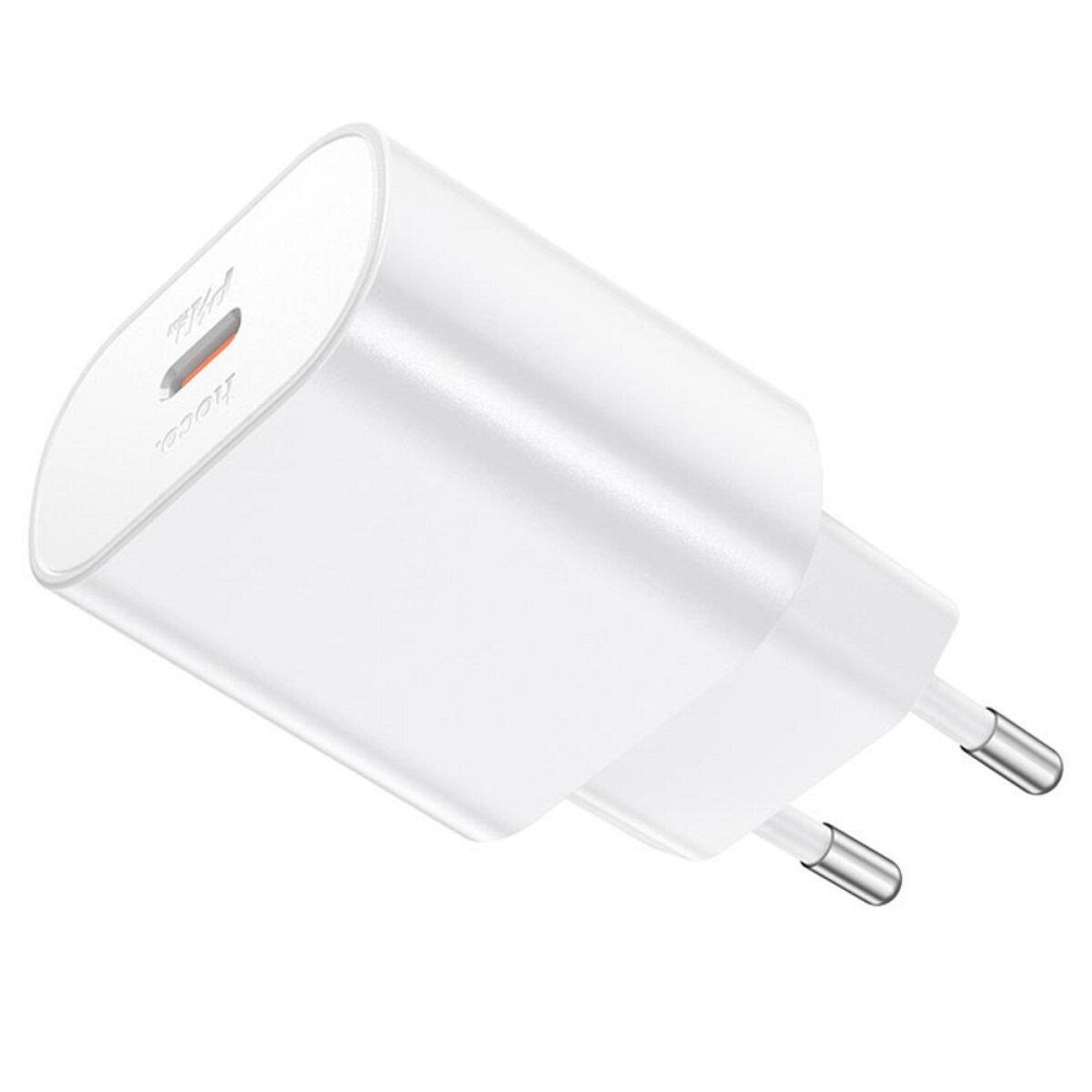 Мережевий зарядний пристрій HOCO N22 Jetta PD25W charger White 6931474760067 Одеса - фото 6