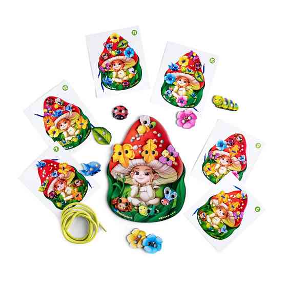 Деревянная шнуровка 