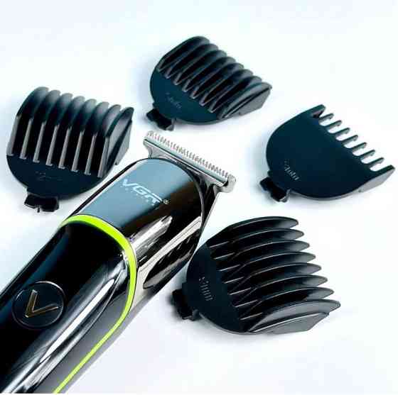 Тример для стриження VGR V-291, чорно-зелений Винница