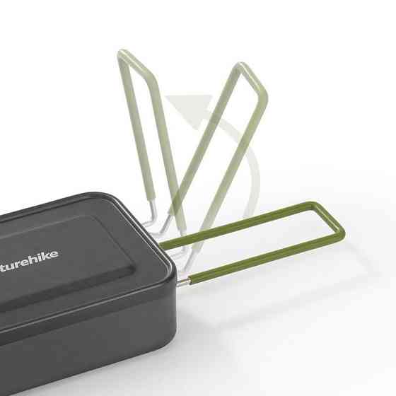 Туристическая емкость для хранения и приготовления Naturehike NH21CJ011 из алюминия Винница