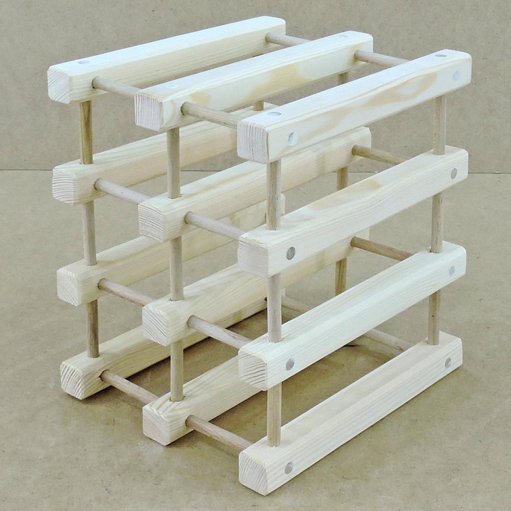 Настольная винная полка 