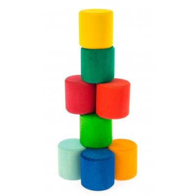 Конструктор Nic деревянный Разноцветный ролик (NIC523347) Вінниця - фото 7