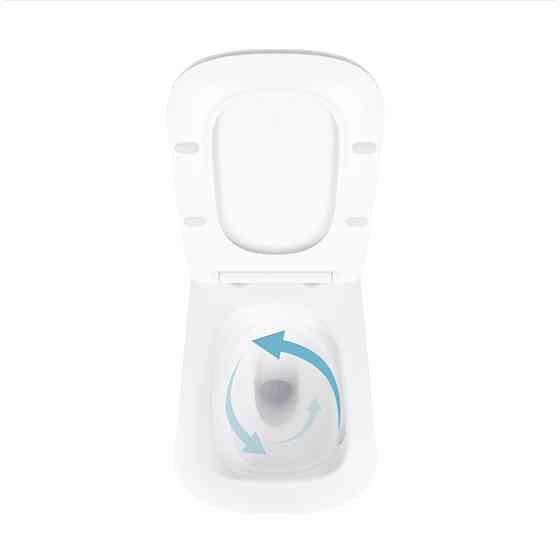 Унитаз подвесной Qtap Tern Ultra Quiet с сиденьем с сиденьем Soft-Close WHITE QT17332303AW Киев