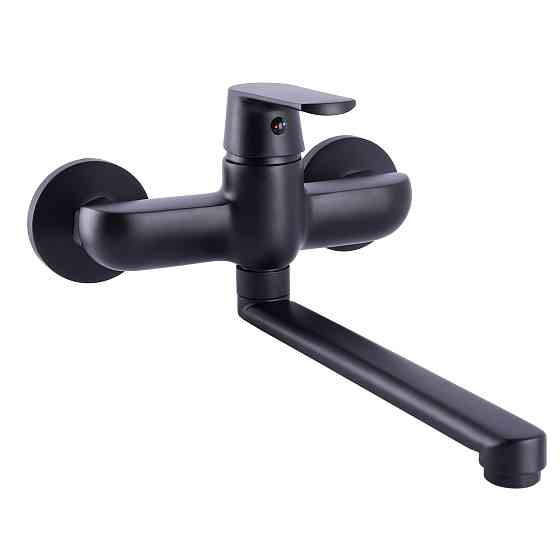 Змішувач для кухні зі стіни Globus Lux Laguna GLA-0104-10-BB Тернопіль