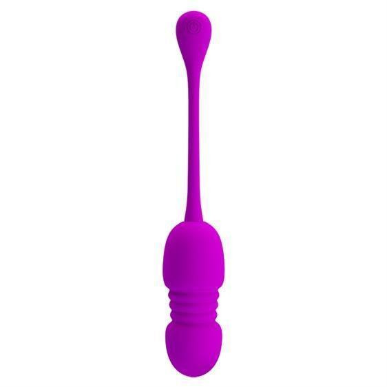 Віброяйце - Pretty Love Callieri Thrusting Vibrating Egg Purple Sex Aura Київ - фото 3