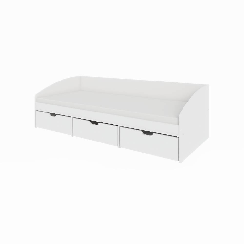 Кровать односпальная с ящиками Эверест Комфорт 3 193х84х59 см Нимфея Альба (DTM-5726) Львов - изображение 5