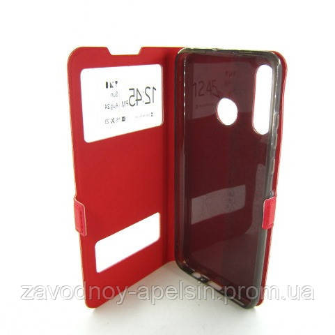 Чохол-книжка Huawei P30 lite (MAR-LX1M) Smart Case (червоний) Одеса - фото 2