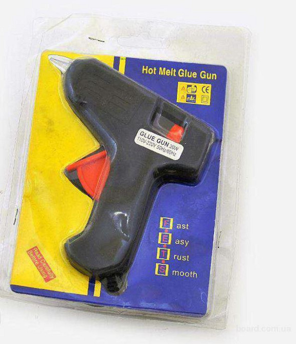 Пистолет клеевой ( термопистолет ), 80вт , 11мм Полтава - изображение 1