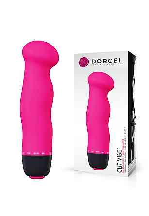 Мини-вибромассажер Dorcel Clit Vibe, 7 режимов работы, на батарейках Sex Aura Киев