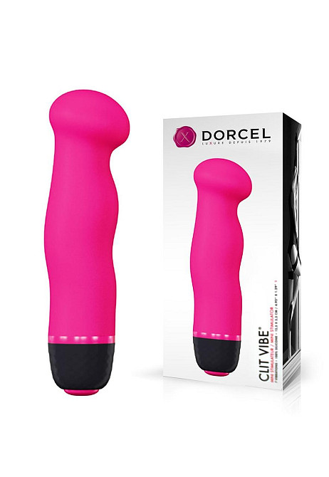 Мини-вибромассажер Dorcel Clit Vibe, 7 режимов работы, на батарейках Sex Aura Киев - изображение 2