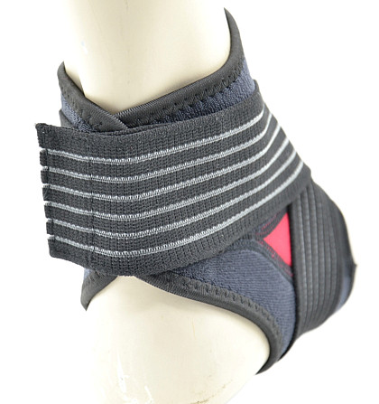 Бандаж на гомілкостоп Power System PS-6013 Neo Knee Support Black/Red (1шт.) XL Кам'янське - фото 7