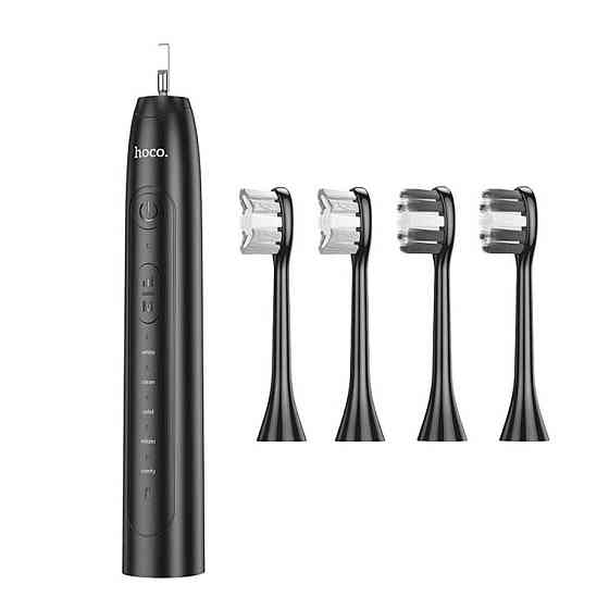 Електрична зубна щітка HOCO HP60 Wave electric toothbrush Black 6942007631679 Одеса