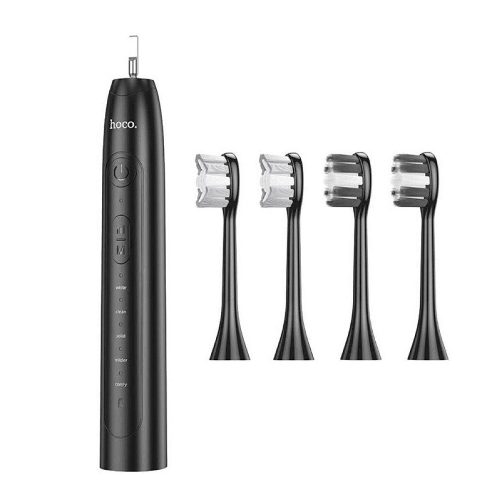 Електрична зубна щітка HOCO HP60 Wave electric toothbrush Black 6942007631679 Одеса - фото 3