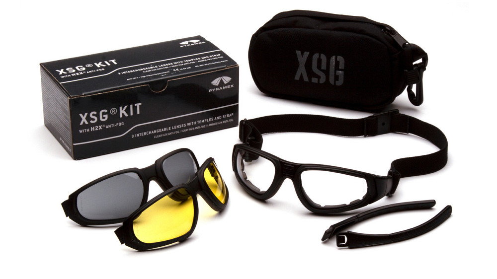 Окуляри захисні зі змінними лінзами Pyramex XSG Kit (змінні лінзи), Anti-Fog Запоріжжя - фото 1