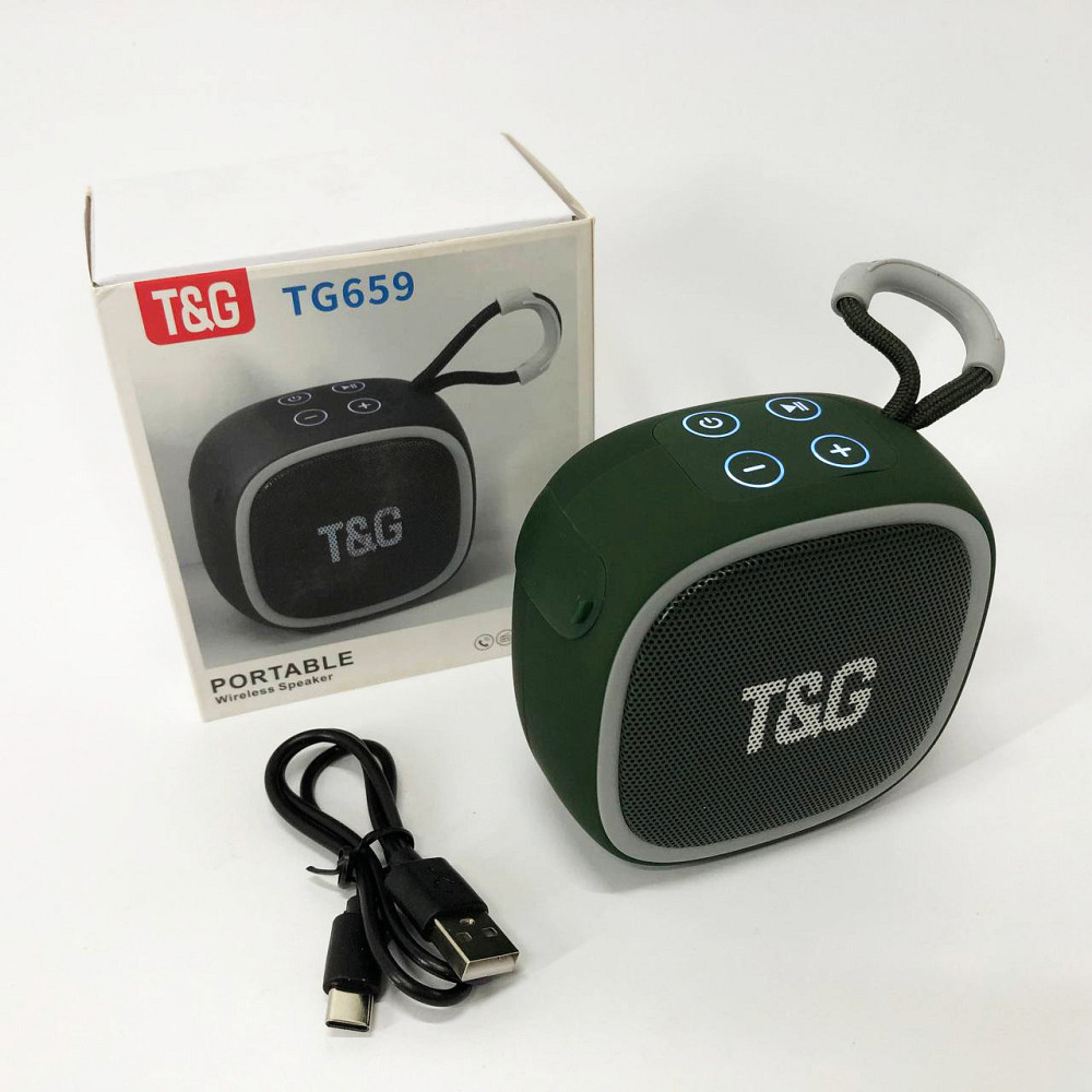 Портативна акустична bluetooth колонка TG659, Bluetooth колонка з зарядкою від usb TJ-88 Львів - фото 8