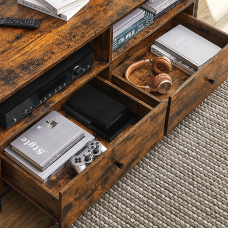 Тумба під телевізор Leobert Kamila в стилі Loft з 2 шухлядами Київ