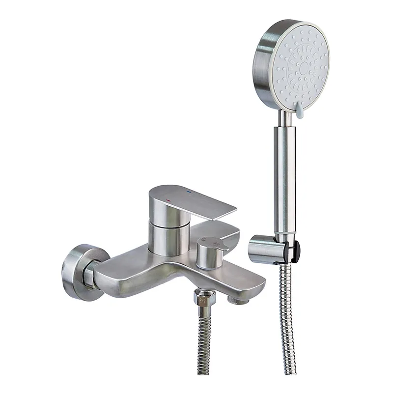 Змішувач для ванної Mixxus WEL-009 Euro з нержавіючої сталі MI6228 Харків - фото 1