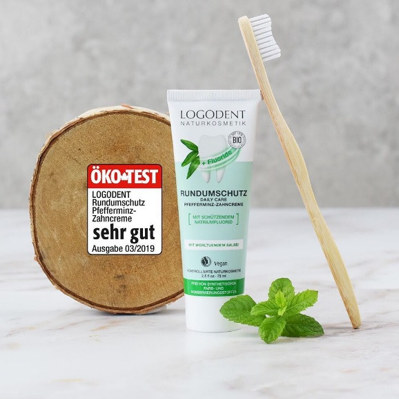 БИО-Паста зубная освежающая с Мятой с фтором Logodent 75 мл Киев - изображение 2