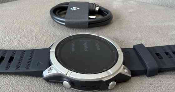 Garmin Fenix E 47mm AMOLED Stainless Steel with Black. Харьков