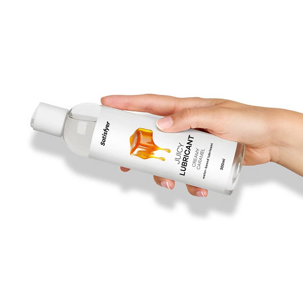 Лубрикант на водной основе Satisfyer Juicy Lubricant Creamy Caramel water based 300 мл Sex Aura Киев - изображение 7