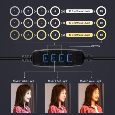 Набор блогера Puluz Ring USB LED lamp PKT3061B 11.8" + tripod 1.65 м (PKT3061B) Винница - изображение 2