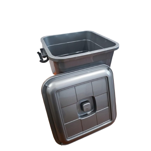 Бак для сміття квадратний 55л з кришкою Tetris ELIF Житомир