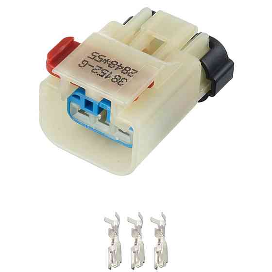 Роз'єм конектор 3-кон., 54200311, 38152-6, APTIV (Delphi) Америка, Корея, Японія, Buick, Cadillac, Chevrolet, Daewoo, Ford 40604 Київ