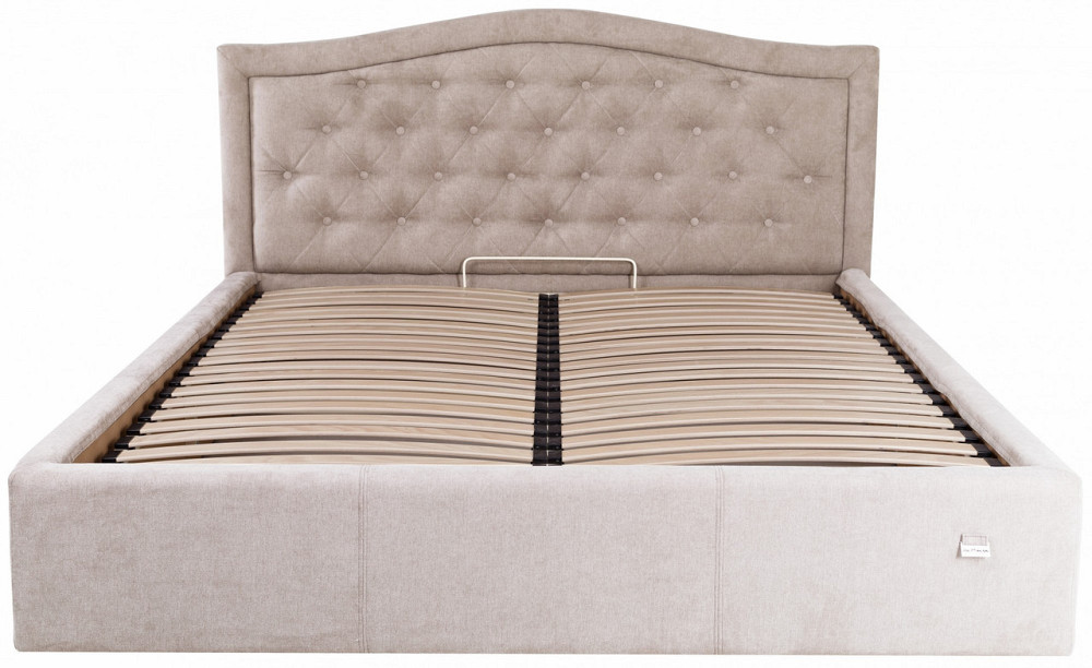 Кровать Scarlett Comfort 140 х 190 см Мисти Mocco С подъемным механизмом и нишей для белья Мокко Днепр - изображение 13