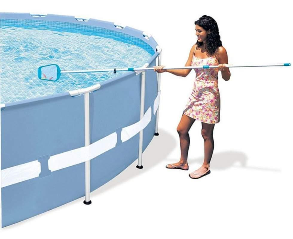 Набір для очищення дна та верхнього шару для басейнів 488см та нижче Блакитний (28002) Чернигов - изображение 4