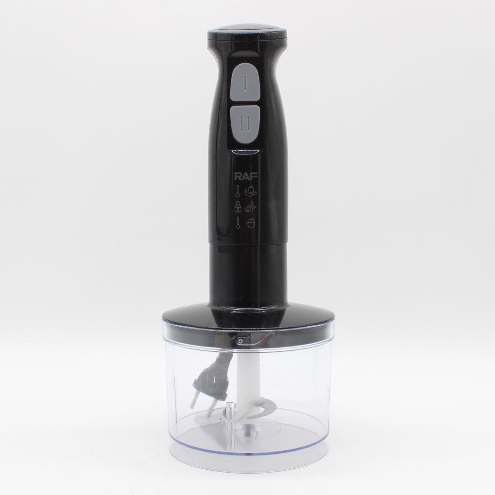 Блендер погружной 4в1, с чашей и насадками, RАF R327 / Универсальный кухонный блендер Киев - изображение 8