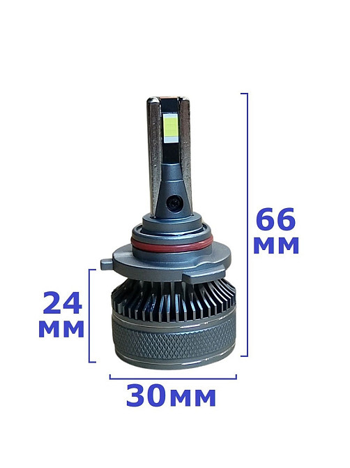 Комплект світлодіодних ламп BAXSTER PL Power Light HIR2 9012 (PX22d) Canbus 6000K 12V Харків - фото 8