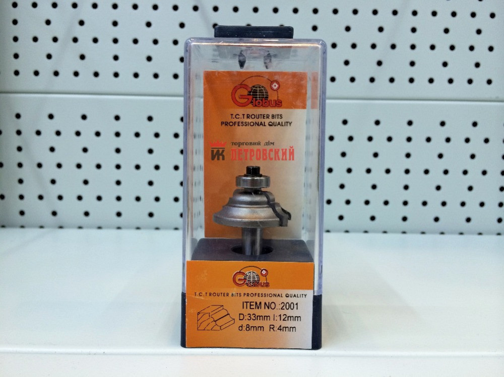 Фреза ГЛОБУС 2001 R4 кромочная калевочная Коломыя - изображение 1