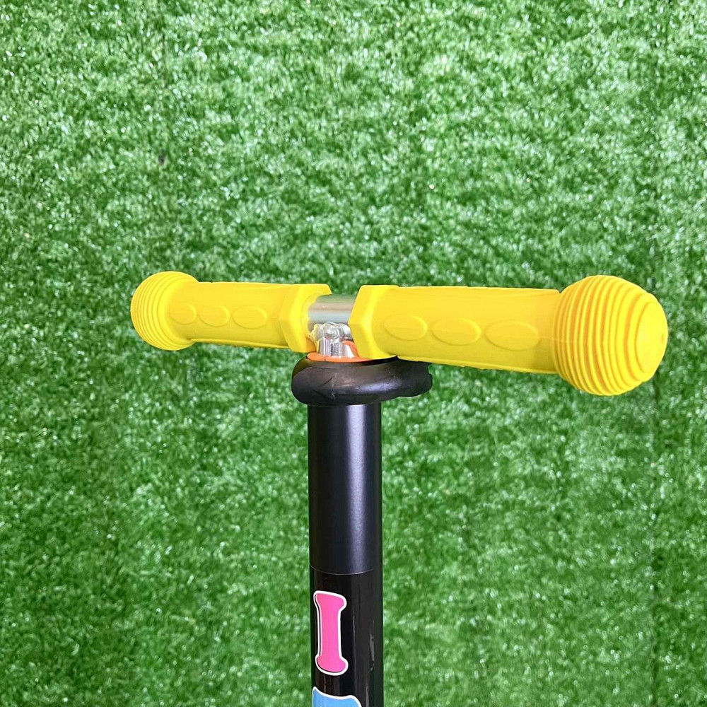 Самокат триколісний iTrike MAXI з підсвічуванням коліс Жовтий (JR 3-003-Y) Чернігів - фото 2