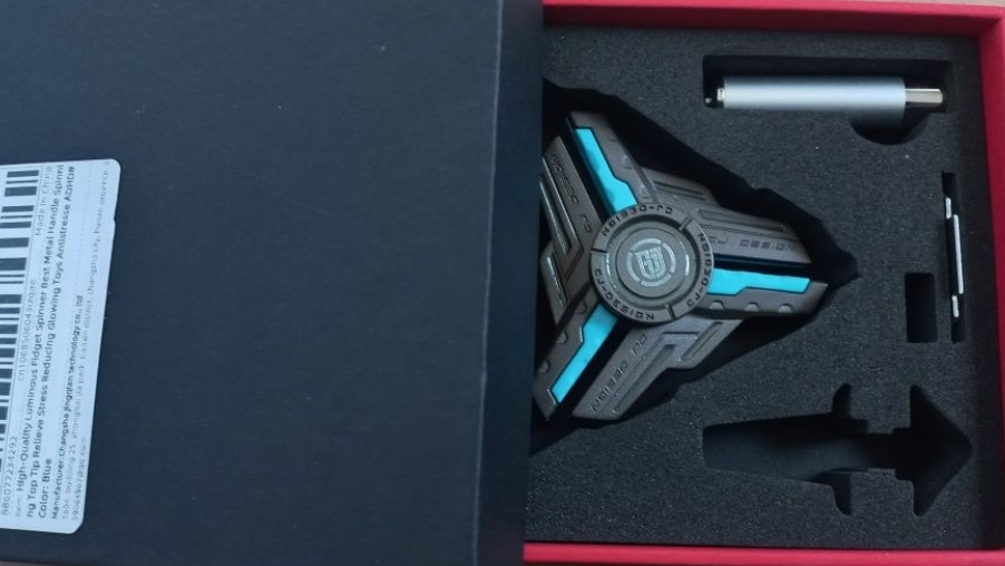 Спінер Металевий світний спінер для дорослих і дітей. Харків - фото 1