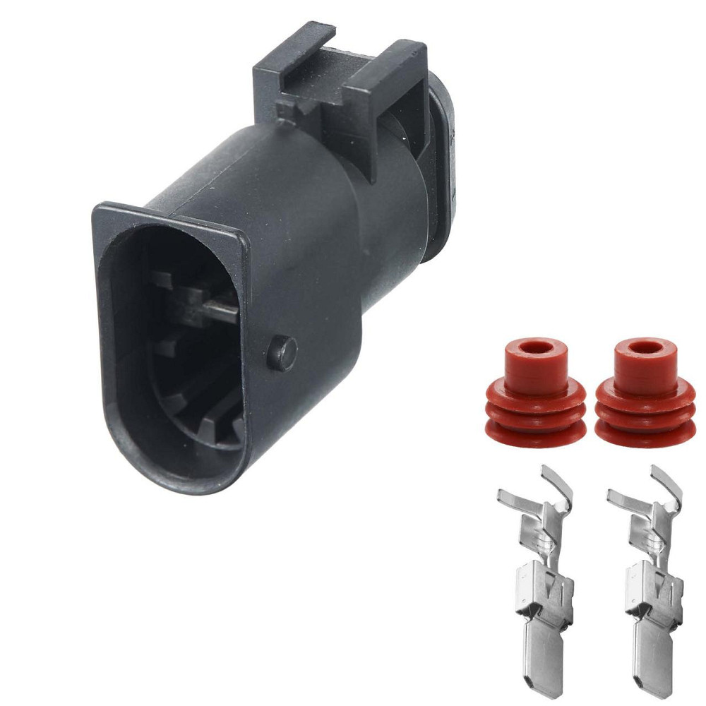 Роз'єм конектор 2-кон., Не Брать, Нет Ответной Части В Каталоге Haidie, Універсальна Багато марок 40240 Київ - фото 1