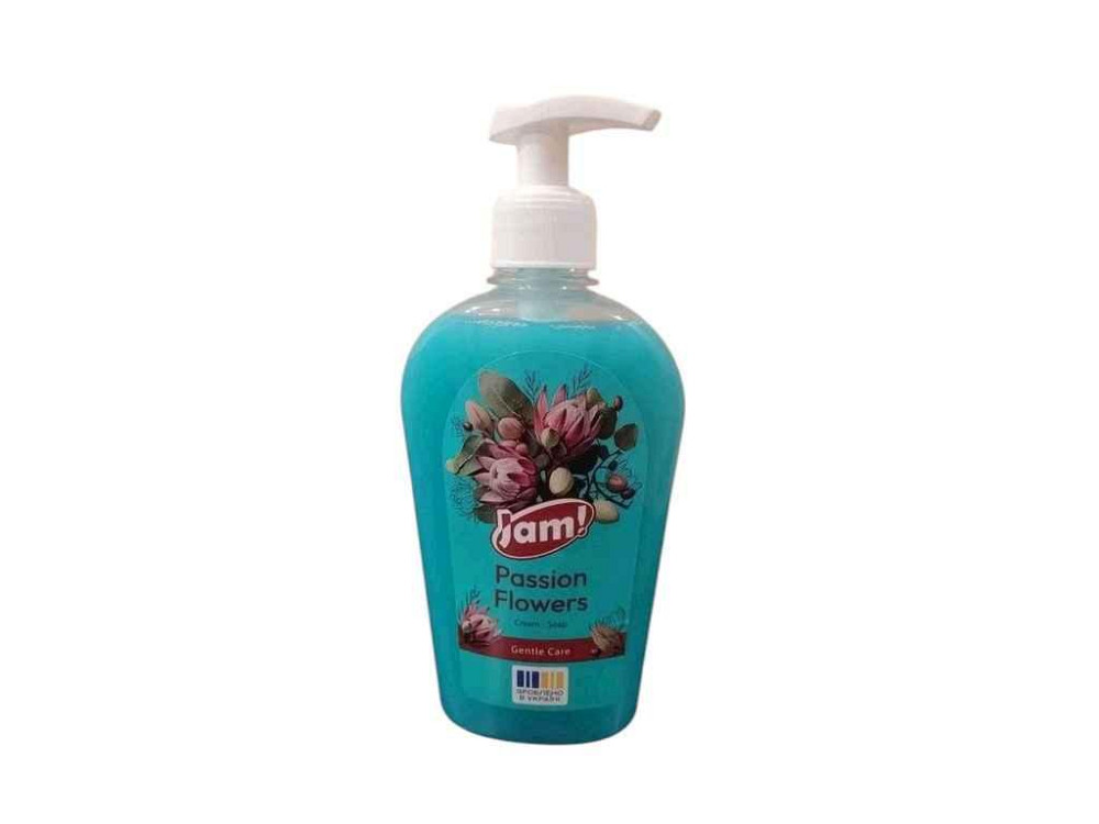 Крем-мило рідке 325мл Passion Flowers з гліцерином ТМ JAM! Київ - фото 1