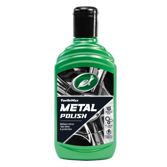 TURTLE WAX 52892 — Поліроль-реставратор металу ALL METAL POLISH 300 мл | Видалення іржі, окислення та відновлення блиску Ковель