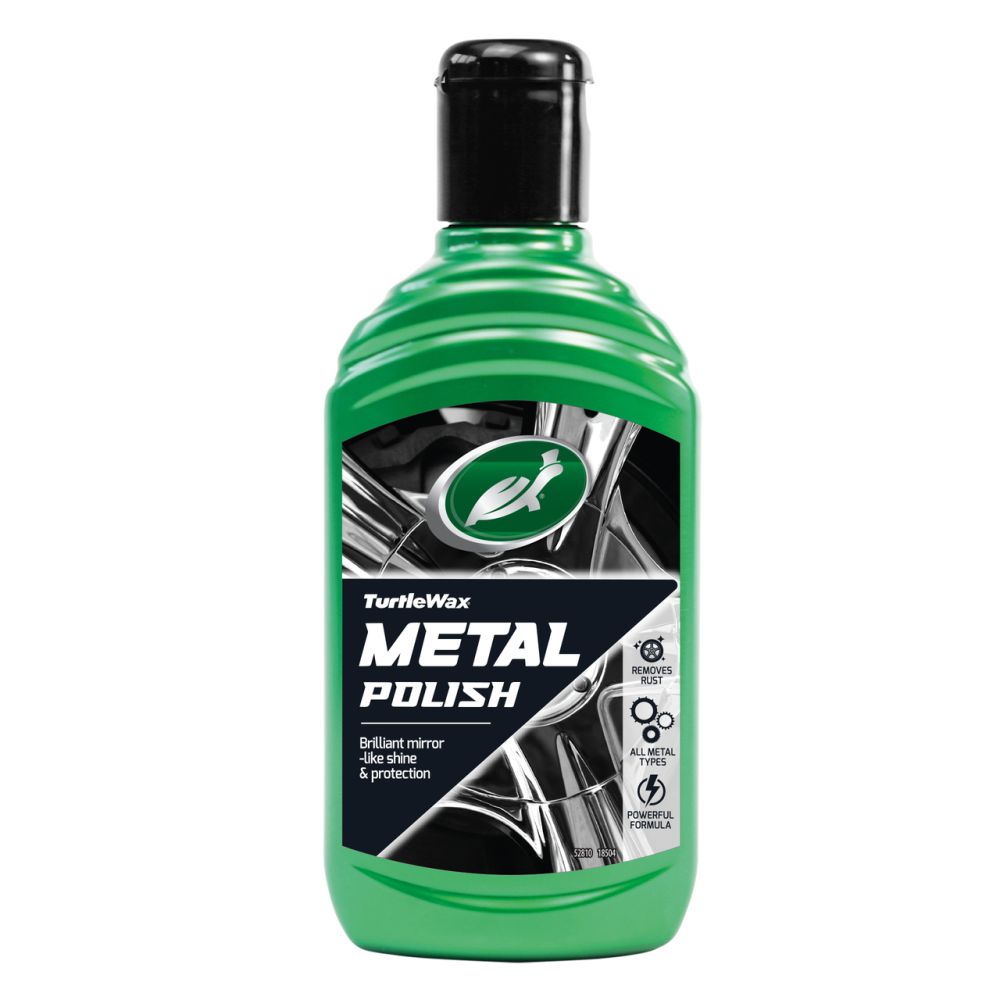 TURTLE WAX 52892 — Поліроль-реставратор металу ALL METAL POLISH 300 мл | Видалення іржі, окислення та відновлення блиску Ковель - фото 1