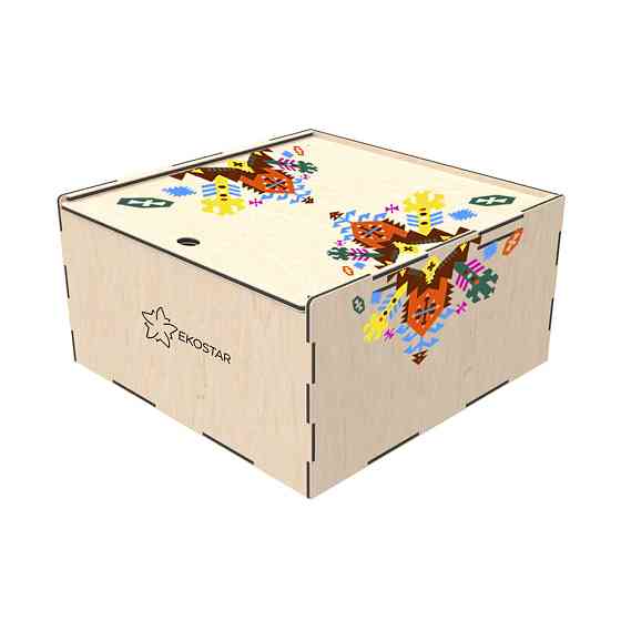 Коробка EKOSTAR из фанеры для расстановок 290х290х150 Киев