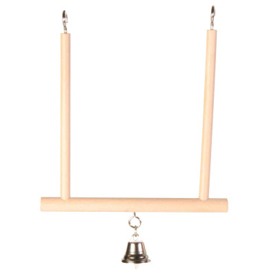 Іграшка для птахів Trixie Гойдалка з дзвіночком 12x13 см (4011905058306) Вінниця - фото 1