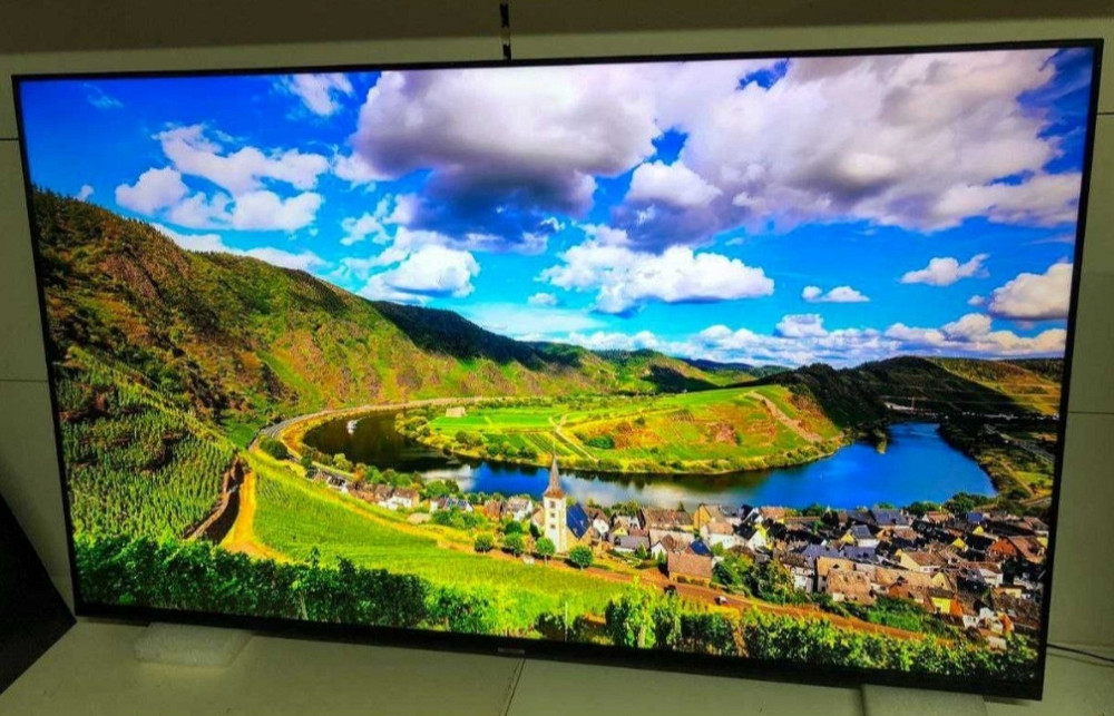 Телевизор Безрамный: 55Дюйма, UHD4K, Smart Украинский, Samsung 55